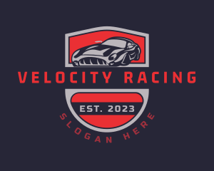 Automobile Car Racing logo design