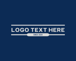 Text - Modern Business Brand logo design