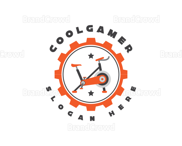 Stationary Bike Workout Logo