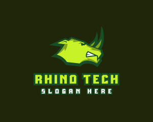 Rhino - Rhino Horn Beast logo design