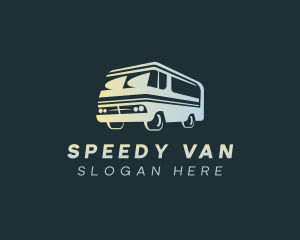 Van - Vehicle Camper Van logo design