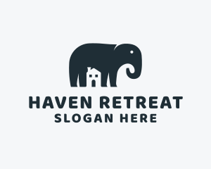 Refuge - Elephant Real Estate logo design