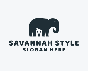 Savannah - Elephant Real Estate logo design