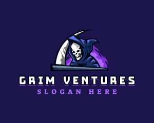 Grim Reaper Gaming logo design