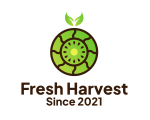 Ripe - Fresh Kiwi Fruit logo design