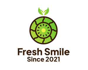 Fresh Kiwi Fruit  logo design