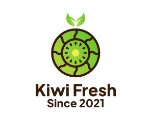 Kiwi - Fresh Kiwi Fruit logo design