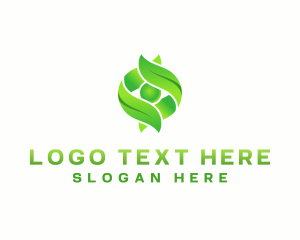Leaf Bio Wellness logo design