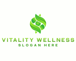 Leaf Bio Wellness logo design