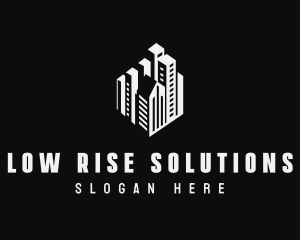 Realty High Rise Tower logo design