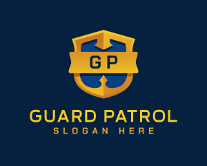 Patrol - Defense Protection Badge logo design