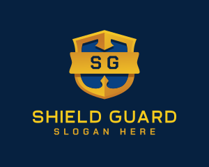 Defense - Defense Protection Badge logo design