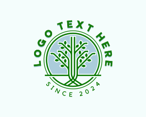 Environmental - Tree Garden Landscaping logo design