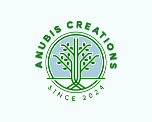 Tree Garden Landscaping logo design