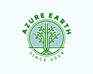 Tree Garden Landscaping logo design