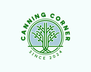 Tree Garden Landscaping logo design