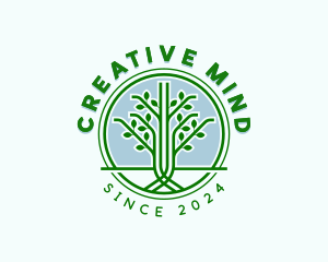 Tree Garden Landscaping logo design