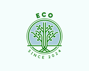 Tree Garden Landscaping logo design