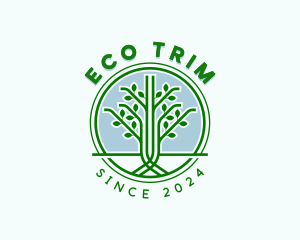 Tree Garden Landscaping logo design