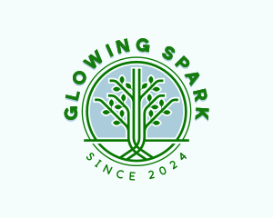 Tree Garden Landscaping logo design