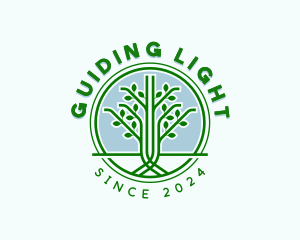 Tree Garden Landscaping logo design