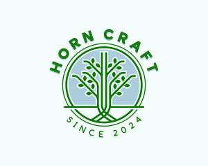 Tree Garden Landscaping logo design