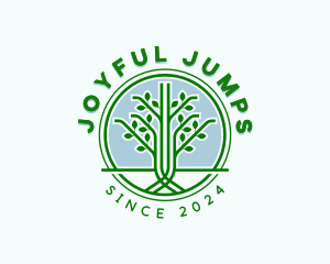 Tree Garden Landscaping logo design