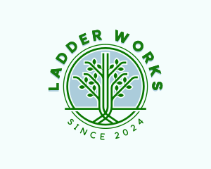 Tree Garden Landscaping logo design