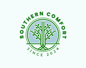 Tree Garden Landscaping logo design