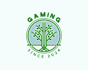 Gardening - Tree Garden Landscaping logo design