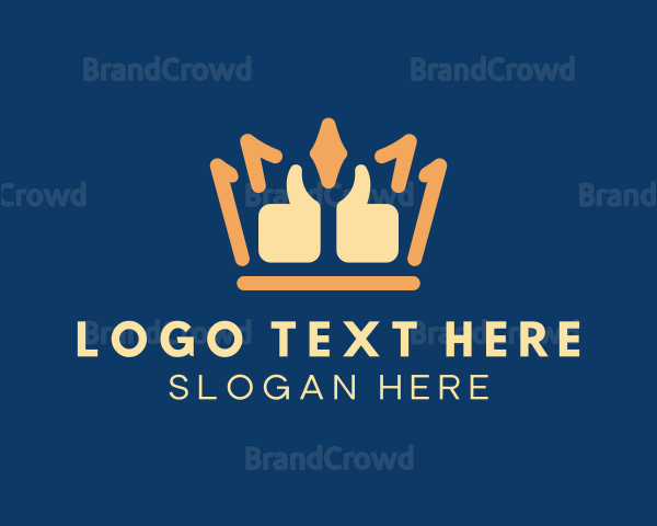 Like Thumb Crown Logo