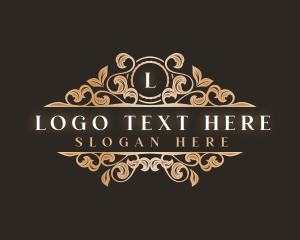 Classic - Luxury Floral Ornament logo design