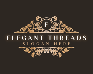 Luxury Floral Ornament logo design