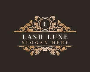 Luxury Floral Ornament logo design