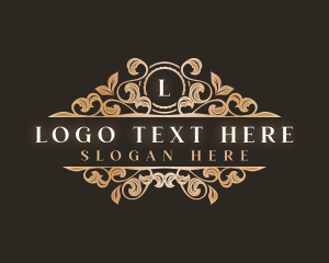 Luxury Floral Ornament Logo