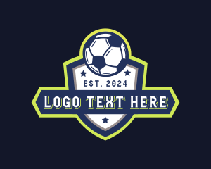Ball - Soccer Ball Sports League logo design