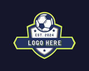 Soccer Ball Sports League logo design