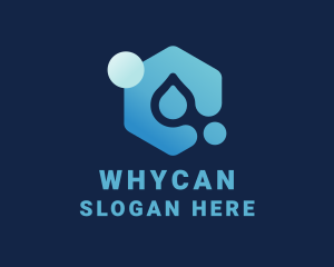 Wash - Water Supply Droplet logo design