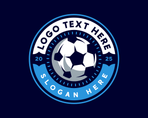 Football - Soccer Football Tournament logo design