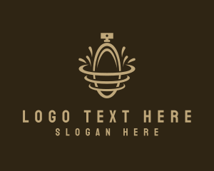 Scent - Luxury Perfume Scent logo design