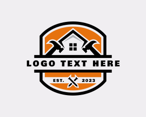 Builder - Hammer Home Builder logo design