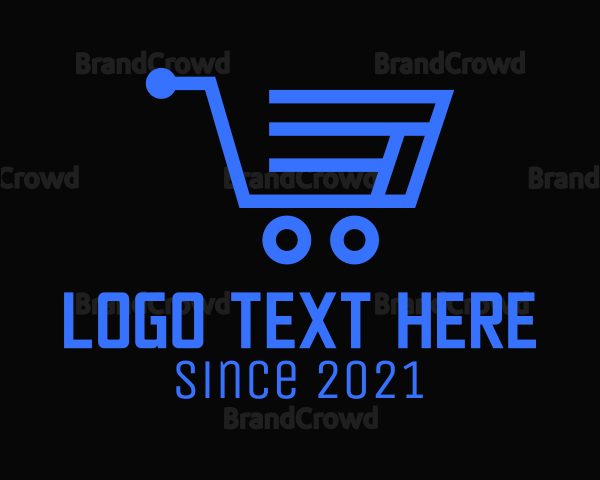 Online Grocery Cart Logo