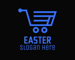 Online Grocery Cart  Logo