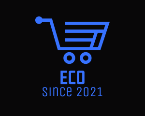 Sale - Online Grocery Cart logo design