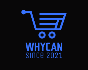 Shopping - Online Grocery Cart logo design