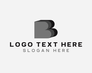 Multimedia - Creative Digital Firm Letter B logo design