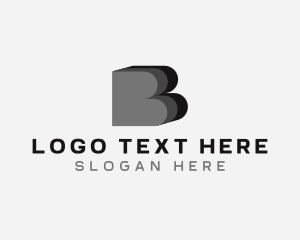 Creative Digital Firm Letter B Logo