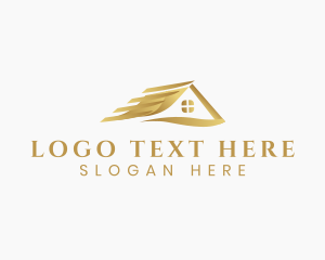 Swoosh - Home Roofing Property Builder logo design