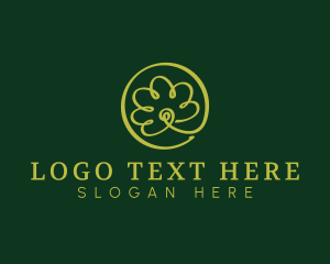 Spa - Organic Flower Beauty logo design