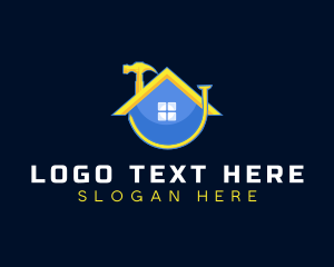 Roofing - Hammer Builder Construction logo design